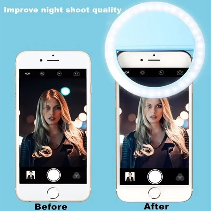 Rechargeable Selfie Ring Light