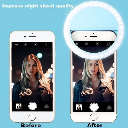 Rechargeable Selfie Ring Light