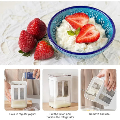 Greek Yogurt Strainer for Thick Homemade Yogurt