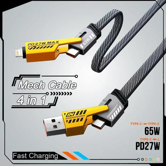 4-in-1 Fast Charging Data Cable