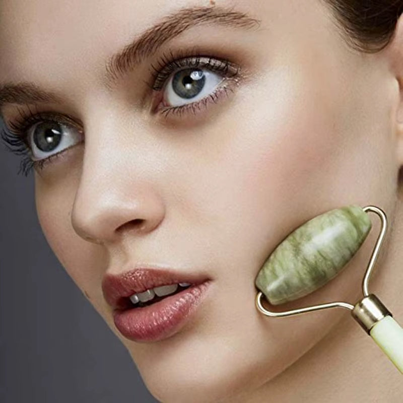 Jade Roller & Gua Sha Facial Massage Tool